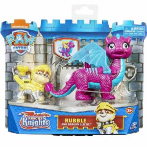 Spin Master Paw Patrol: Rescue Knights – Rubble and Dragon Blizzie (20135265)
